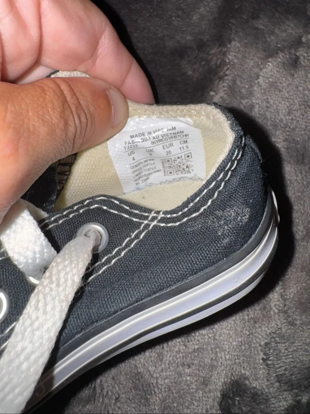 Converse toddler size
